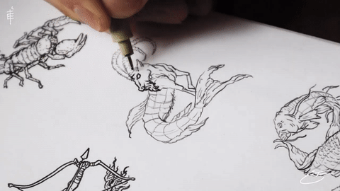 Illustrating the Zodiac – Astrology ❂ Zodiac Enamel Pin Set